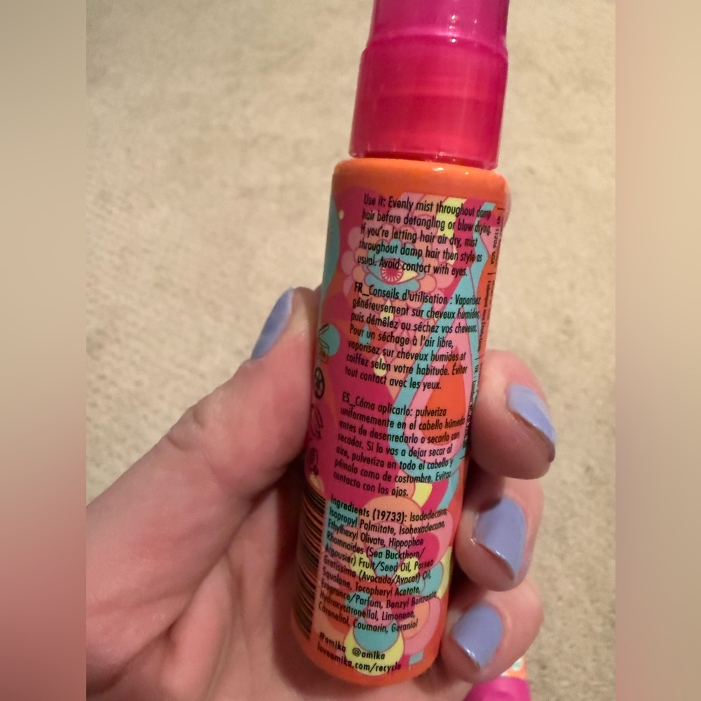 Amika Nourishing Hair Mask & Detangling Primer unused and trial sized! - Picture 4 of 6